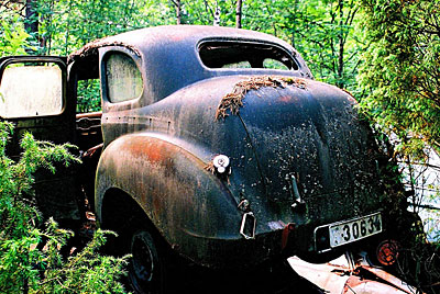Rust never sleeps - Austin-A-40