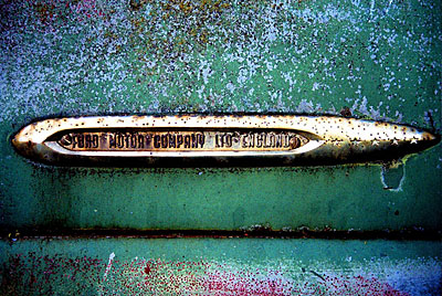 Rust never sleeps - Ford-England-Emblem