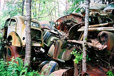 Rust never sleeps - Oldtimer Schrottplatz 4