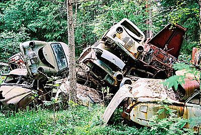 Rust never sleeps - Oldtimer Schrottplatz 11