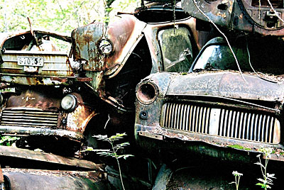 Rust never sleeps - Oldtimer Schrottplatz 9